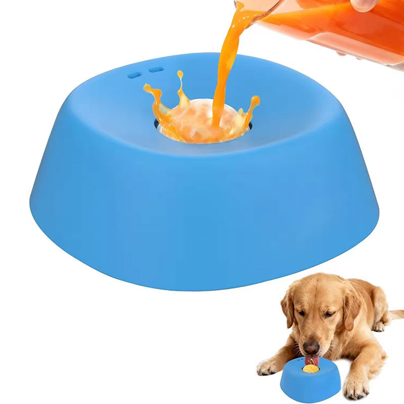Gamelle Anti-Glouton pour Chien et Tapis de Léchage 2-en-1
