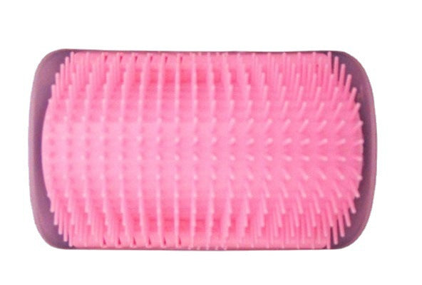 Brosse d'Angle Auto Toilettage pour Chat - Masseur et Griffoir
