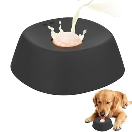 Gamelle Anti-Glouton pour Chien et Tapis de Léchage 2-en-1