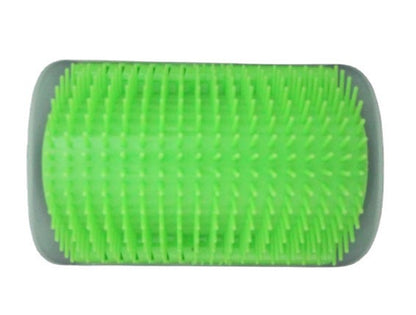 Brosse d'Angle Auto Toilettage pour Chat - Masseur et Griffoir